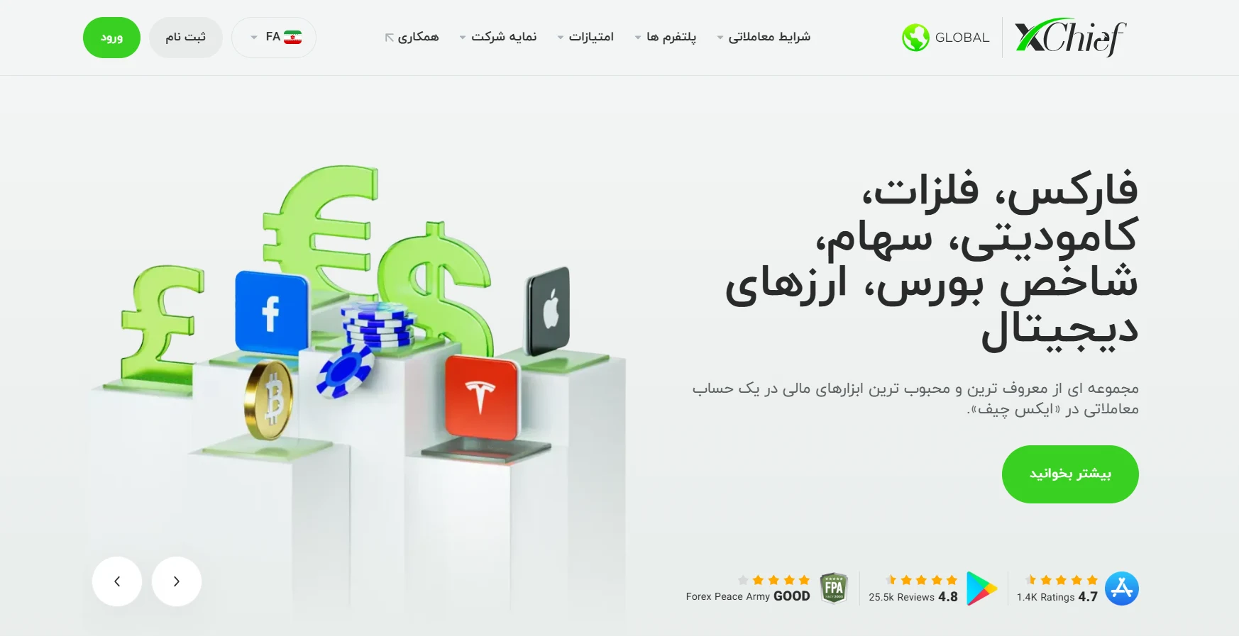 بروکر-معرفی-ایکس چیف-xchief