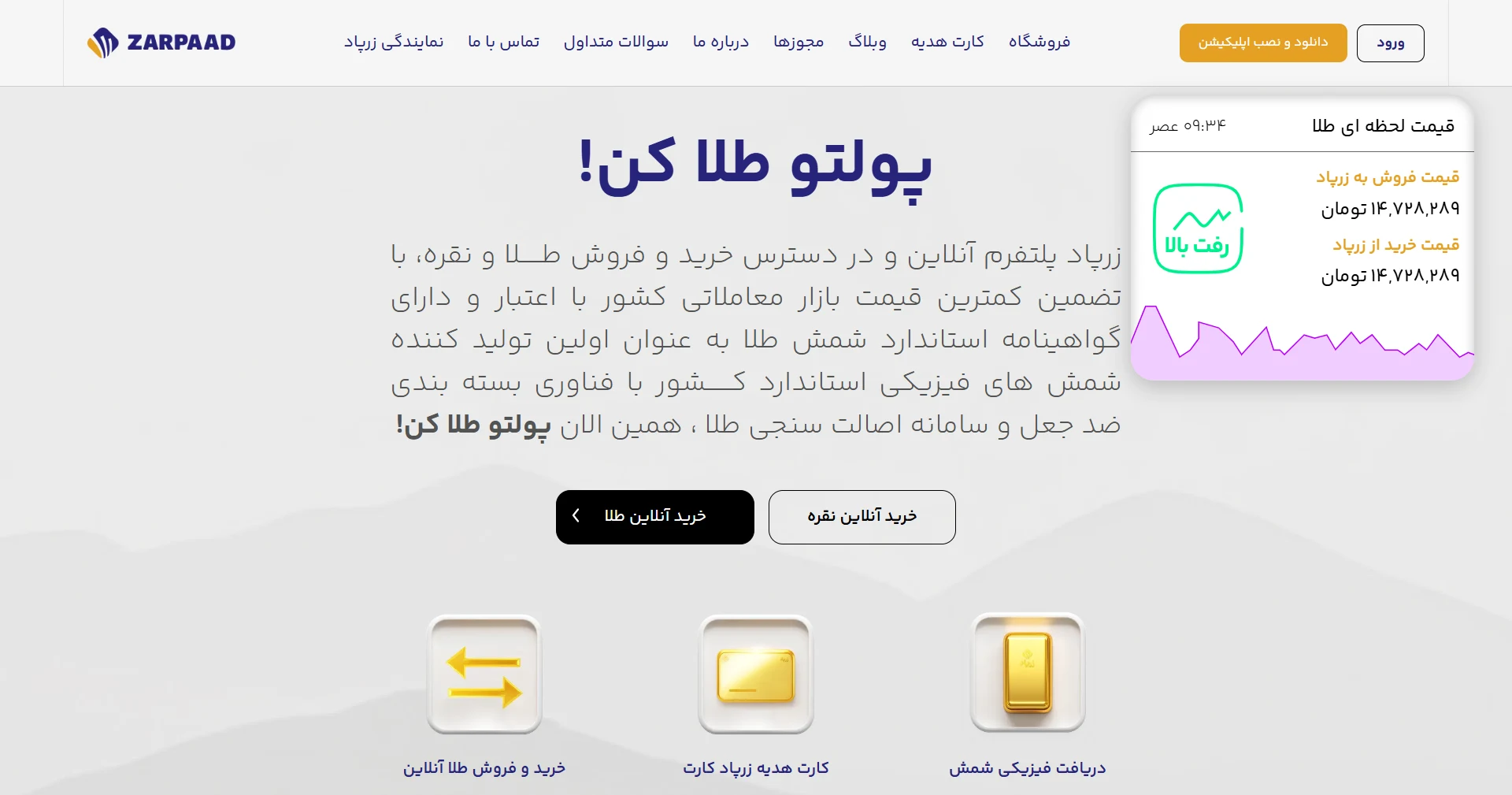 زرپاد-معرفی-طلا-آبشده
