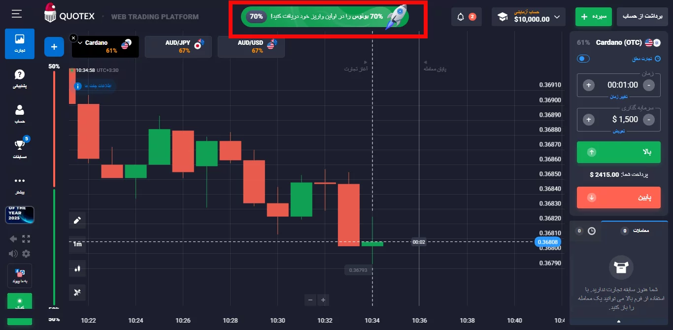 quotex - بونوس - بروکر کوتکس