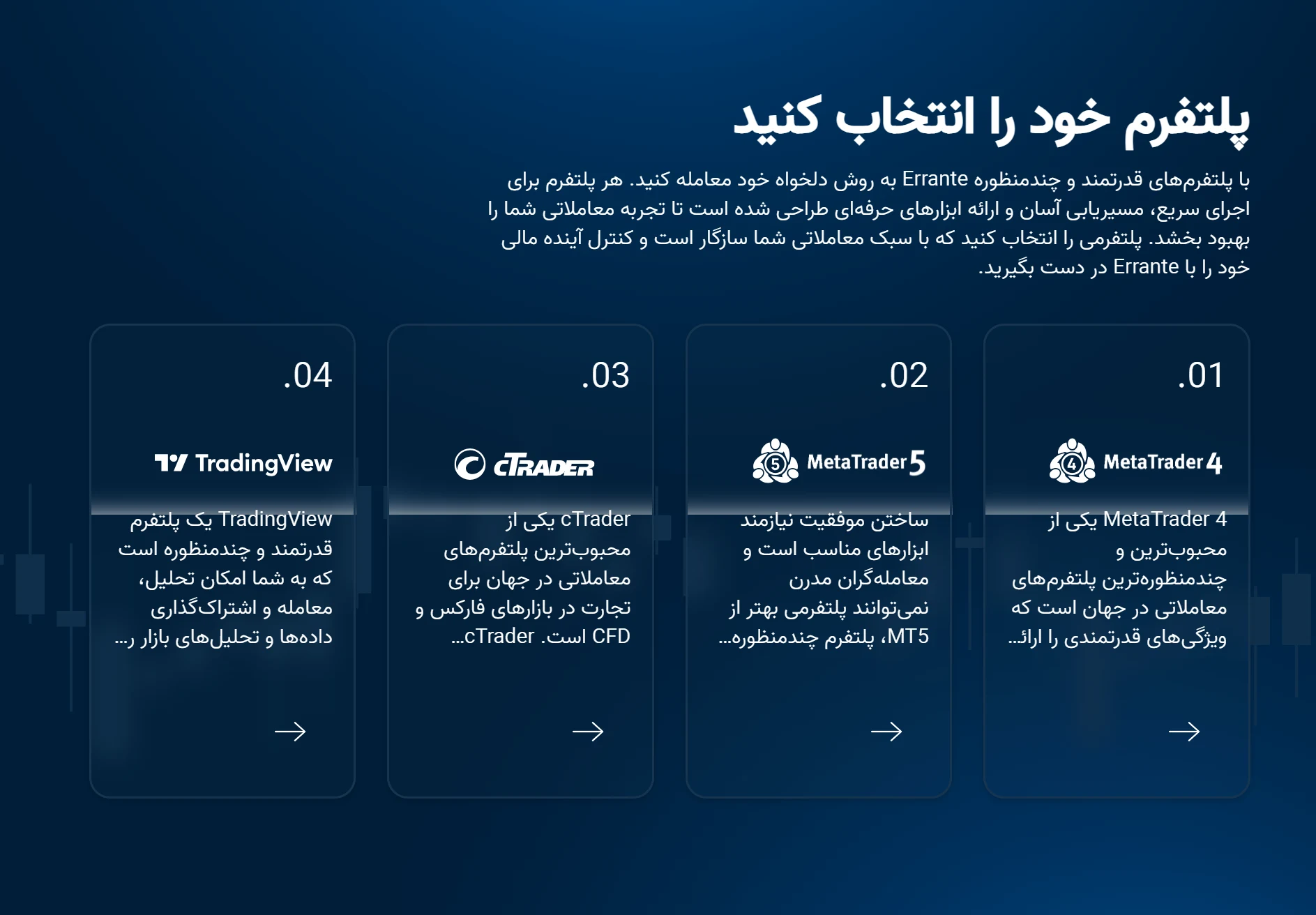 errante-بروکر-پلتفرم-اررانته