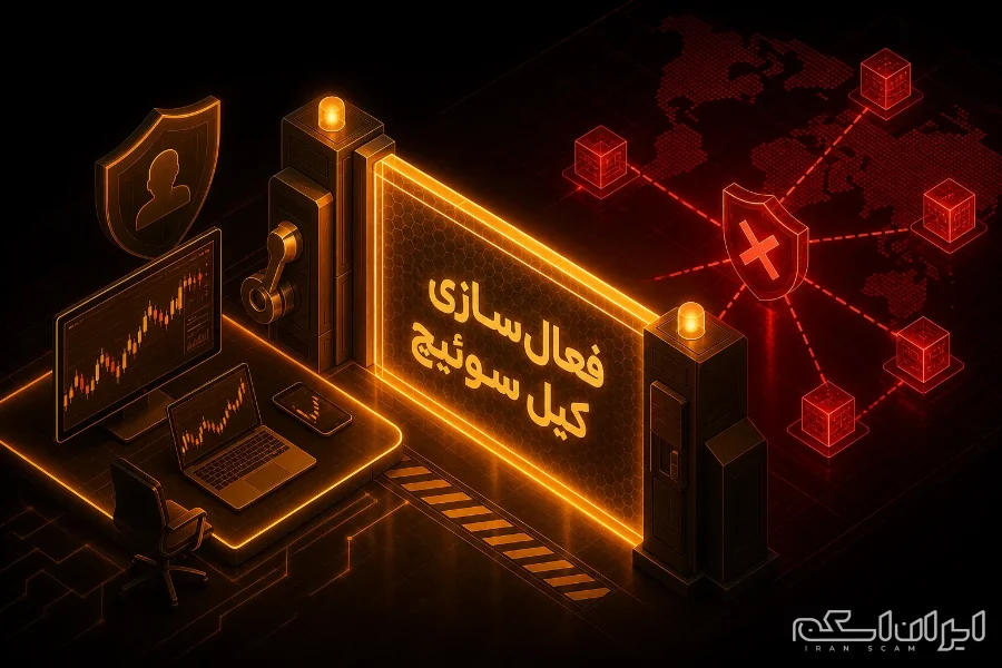 فعالسازی کیل سوئیچ و جلوگیری از نشت آیپی در ترید