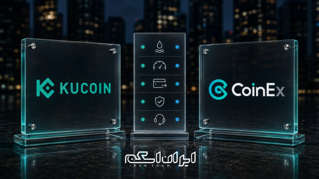 مقایسه صرافی های کوکوین و کوینکس- ایران اسکم