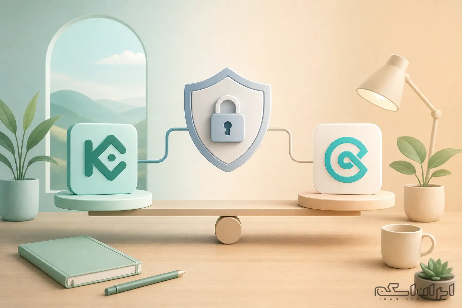 امنیت KuCoin بهتر است یا CoinEx؟