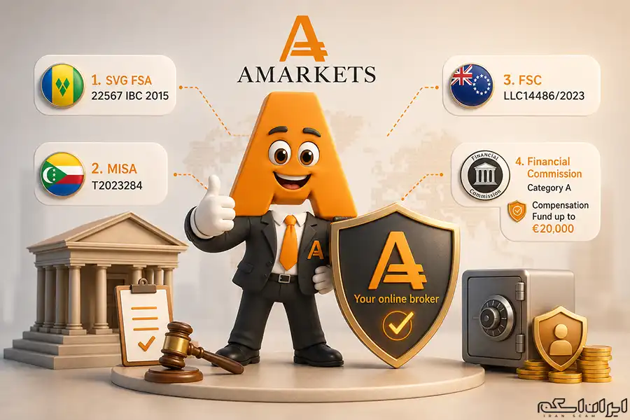بروکر آمارکتس AMarkets