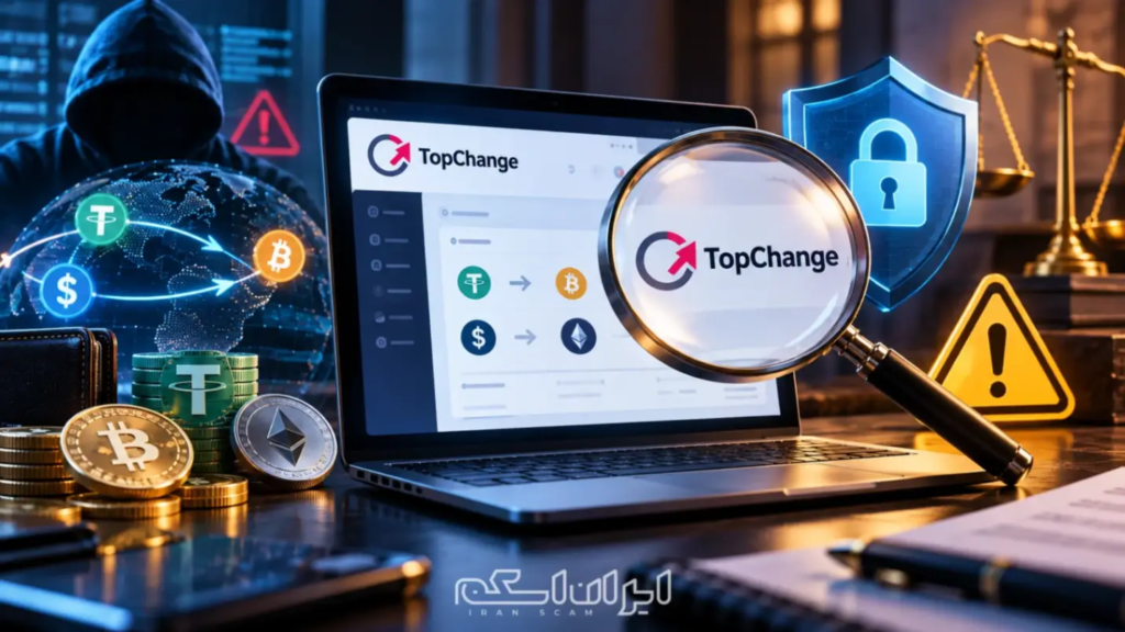 بررسی کلاهبرداری تاپ چنج و اعتبار صرافی TopChange در سال ۱۴۰۵