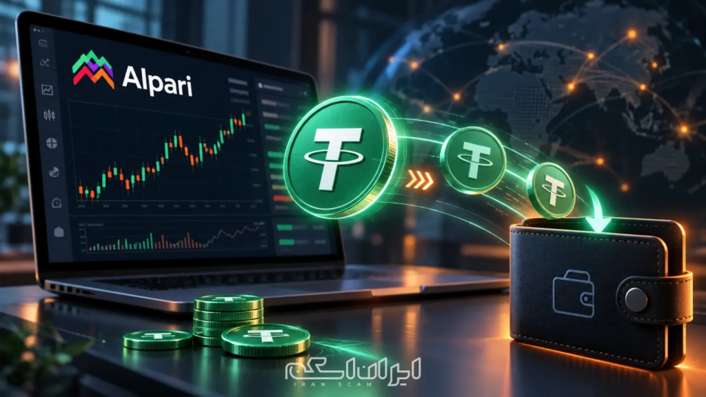برداشت تتر از آلپاری در سال ۱۴۰۵ و بررسی کارمزد، زمان و مشکلات برداشت USDT